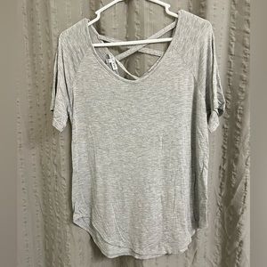 Strappy back t shirt